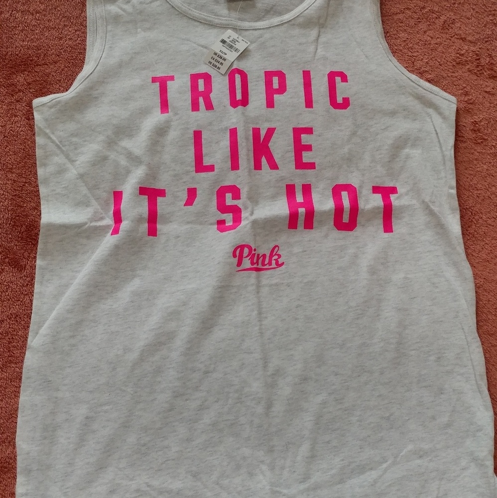 Pink tank top New